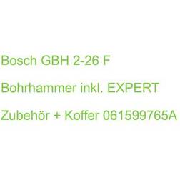 Bosch GBH 2-26 F Hammer Drill incl. EXPERT A. [Levering: 4-5 dage]